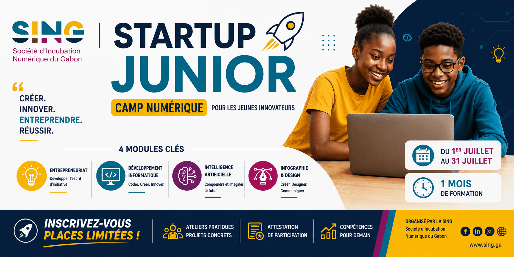 Startup Junior Banner
